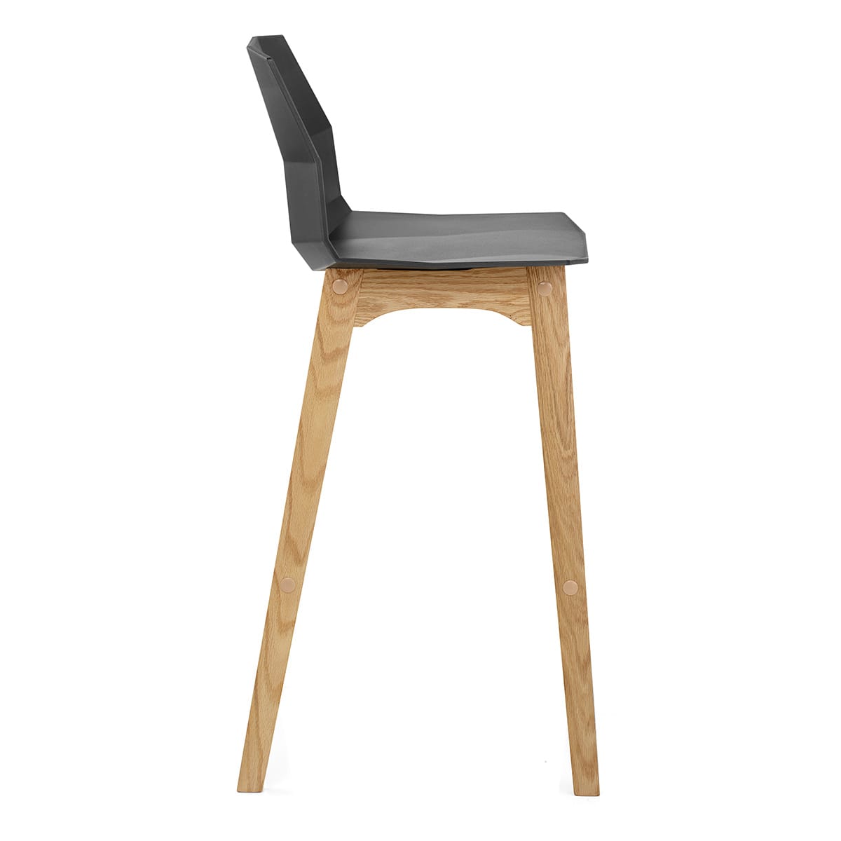 Sgabello Rovere - Bali Nero