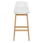 Sgabello Rovere - Bali Bianco