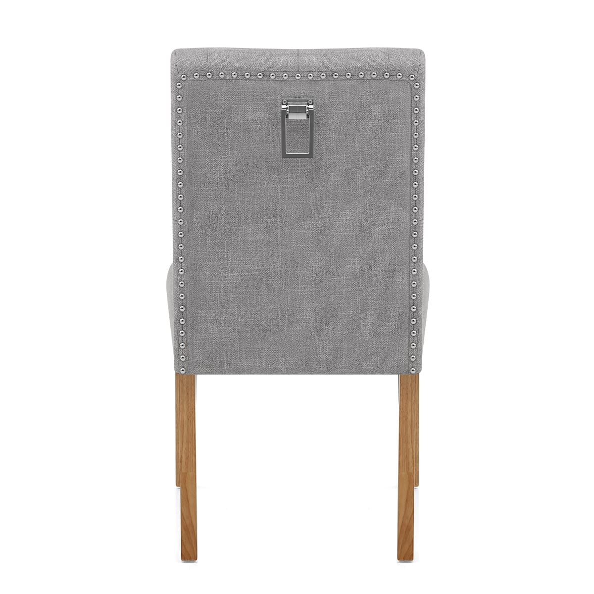 Sedie Quercia Tessuto - Barrington Grigio