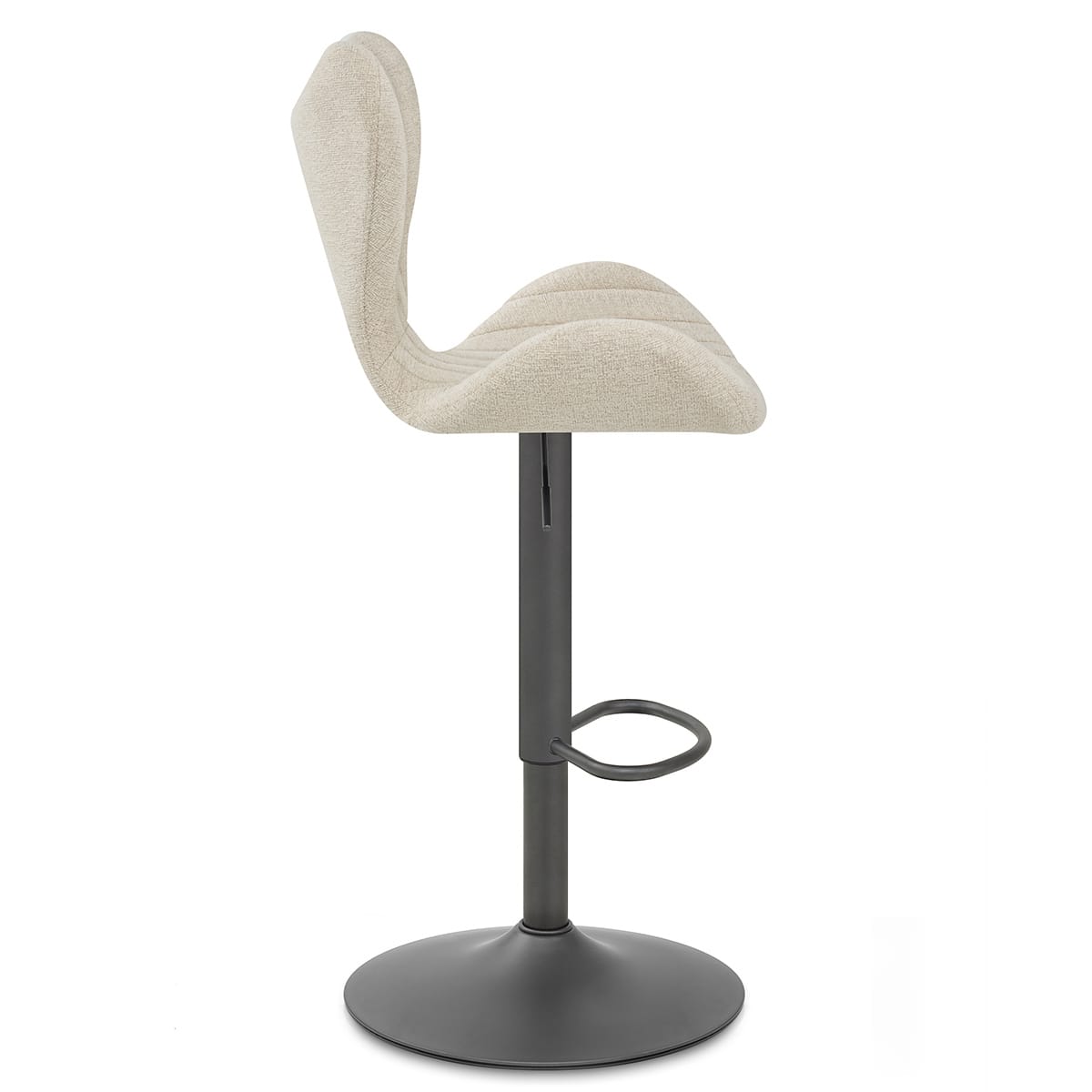 Sgabello Tessuto - BB Swivel Crema