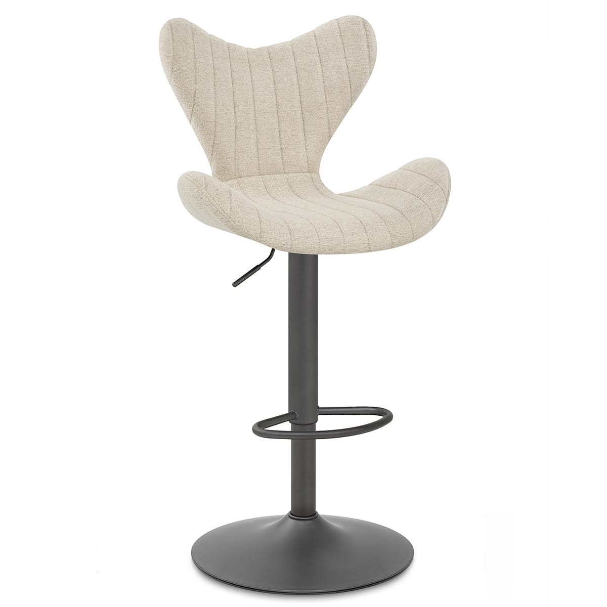 Sgabello Tessuto - BB Swivel Crema