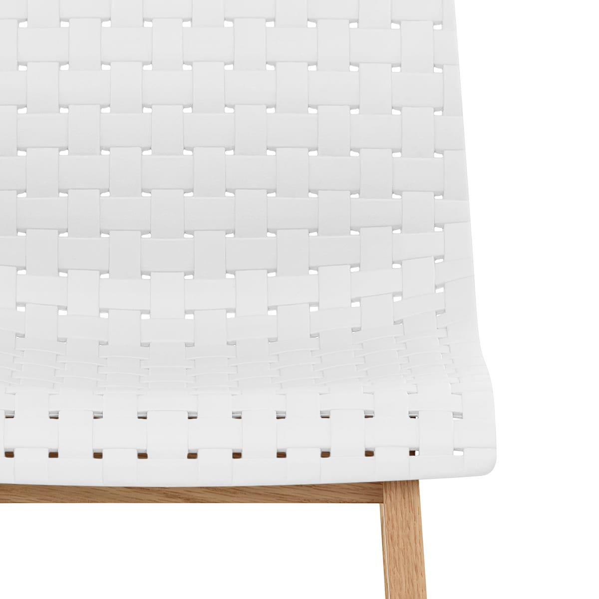 Sgabello Rovere - Bondi Bianco