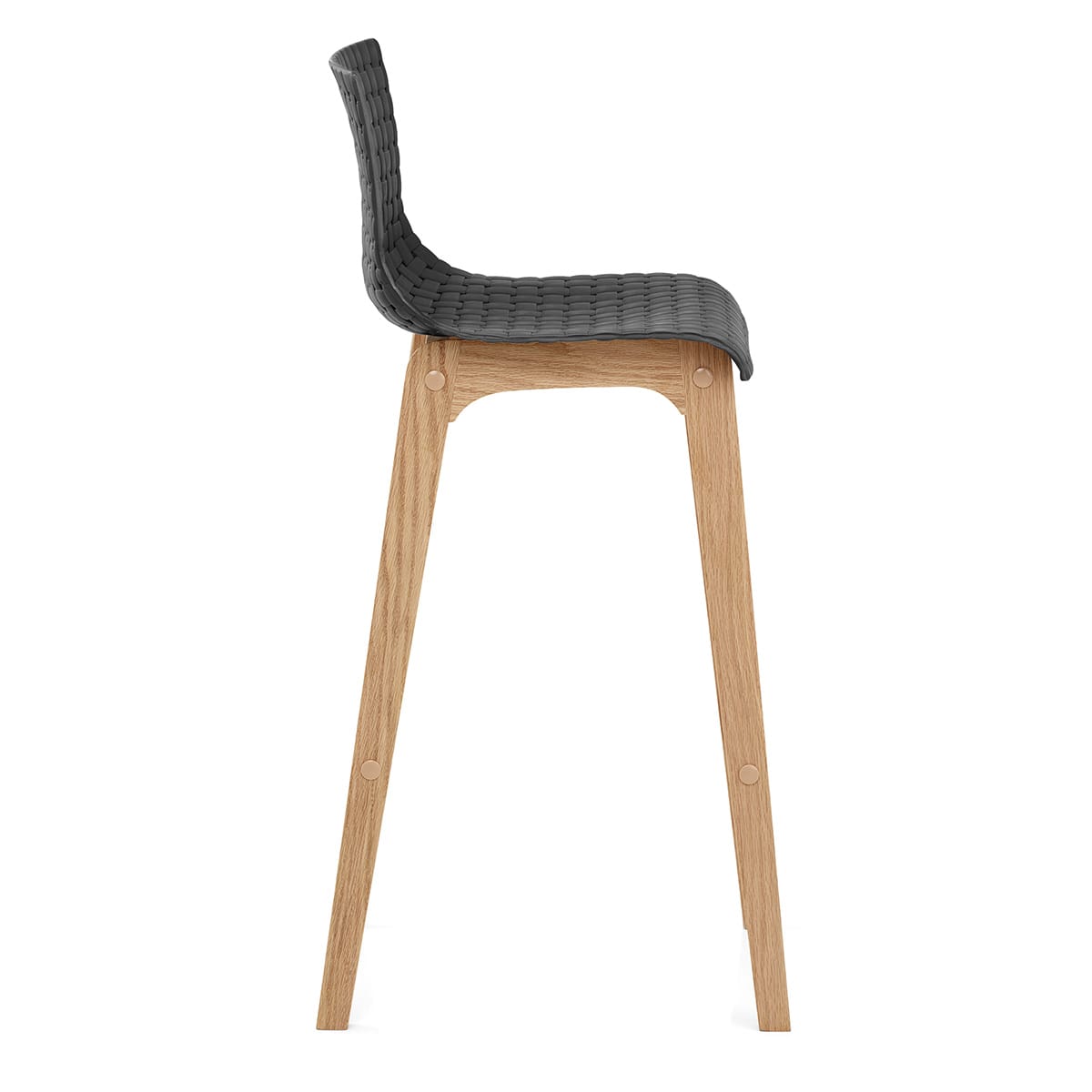Sgabello Rovere - Bondi Nero