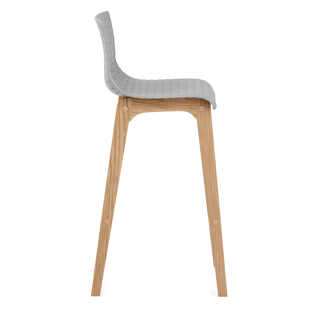 Sgabello Rovere - Bondi Grigio
