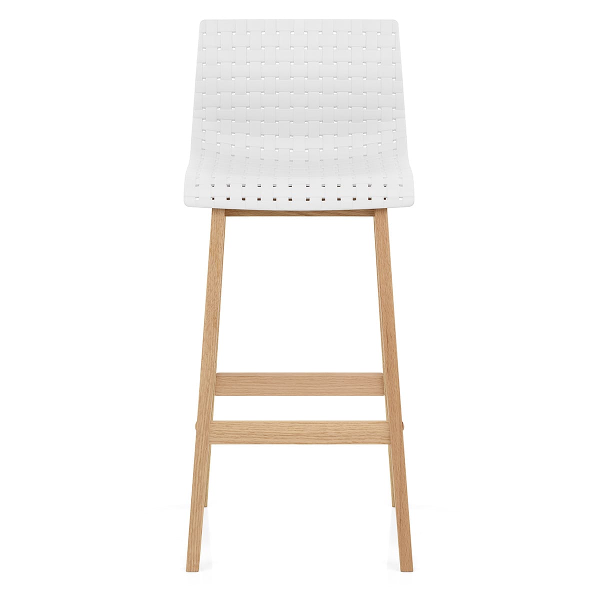 Sgabello Rovere - Bondi Bianco