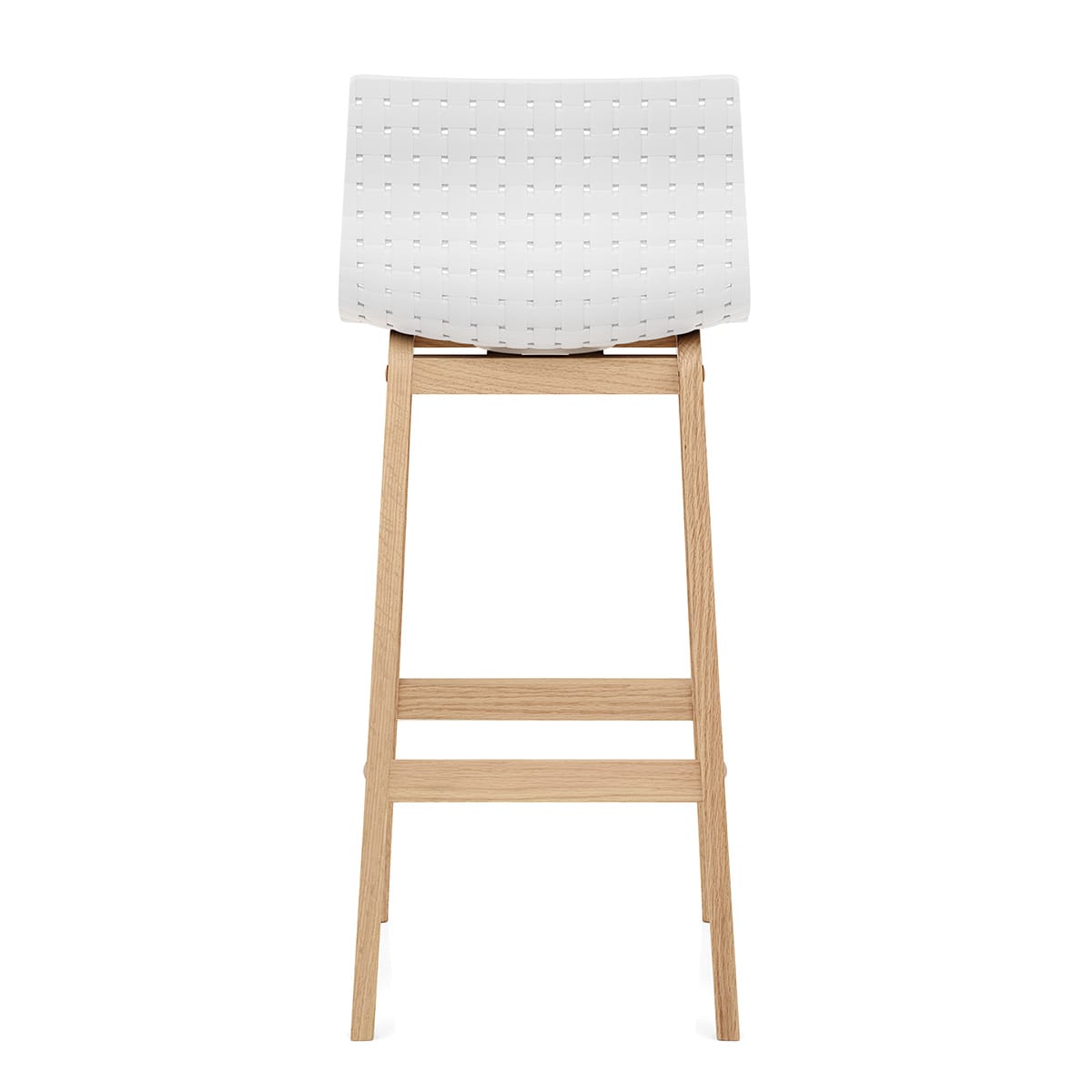 Sgabello Rovere - Bondi Bianco