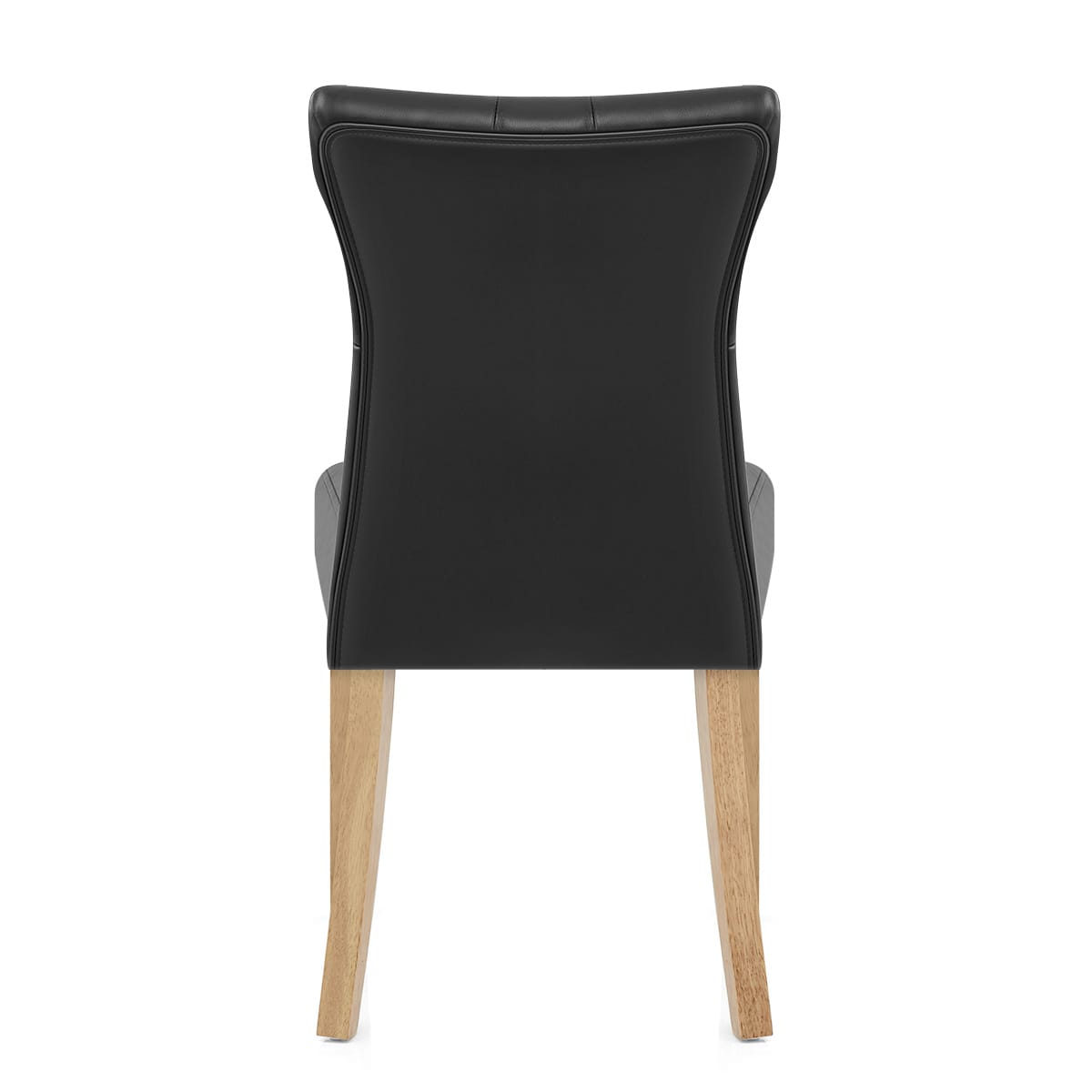 Sedia Ecopelle Legno - Bradbury Nero