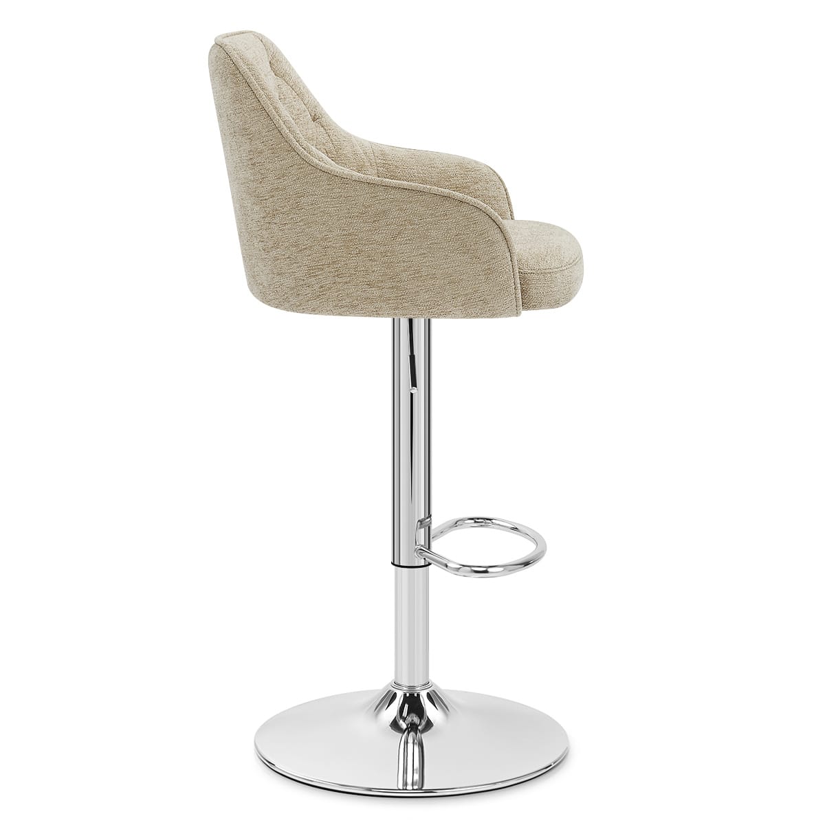 Sgabello Stoffa - Butler Crema