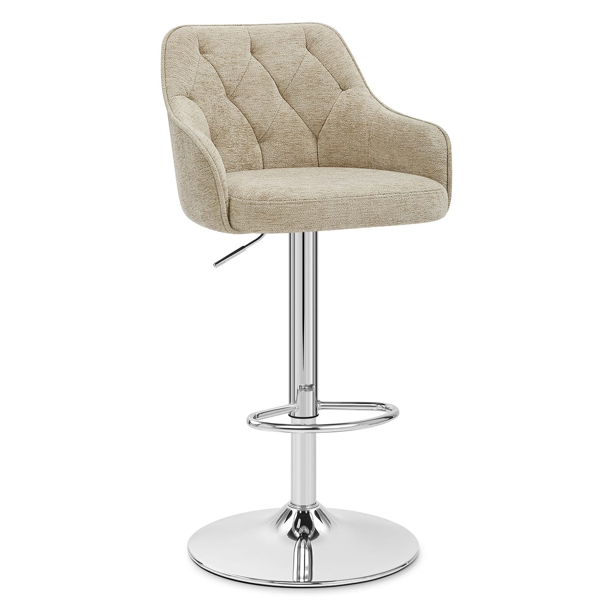 Sgabello Stoffa - Butler Crema
