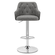 Sgabello Stoffa - Butler Grigio