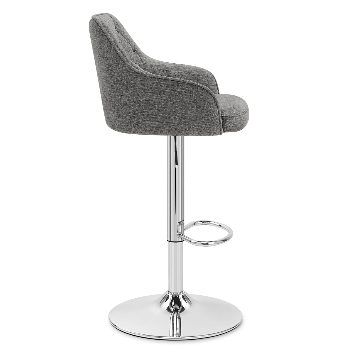 Sgabello Stoffa - Butler Grigio