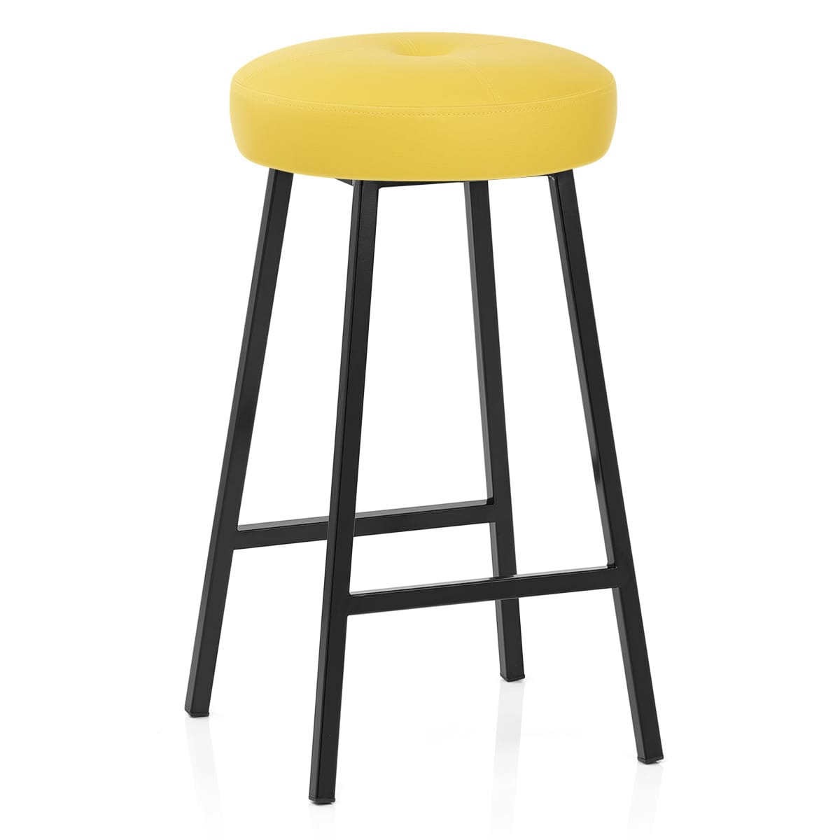 Sgabello Ecopelle - Buzz Giallo