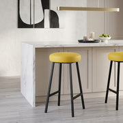 Sgabello Ecopelle - Buzz Giallo