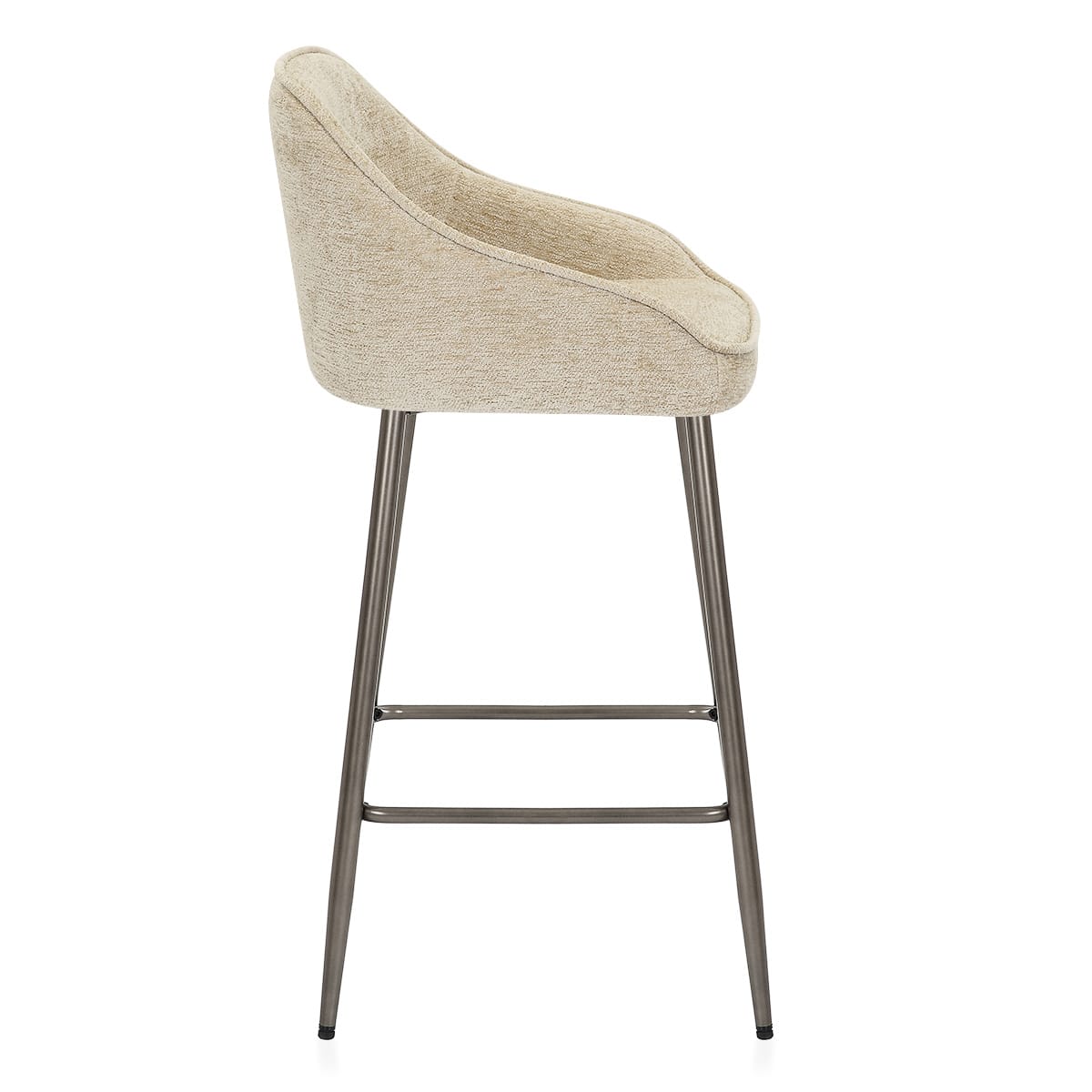 Sgabello Tessuto - Cairns Crema