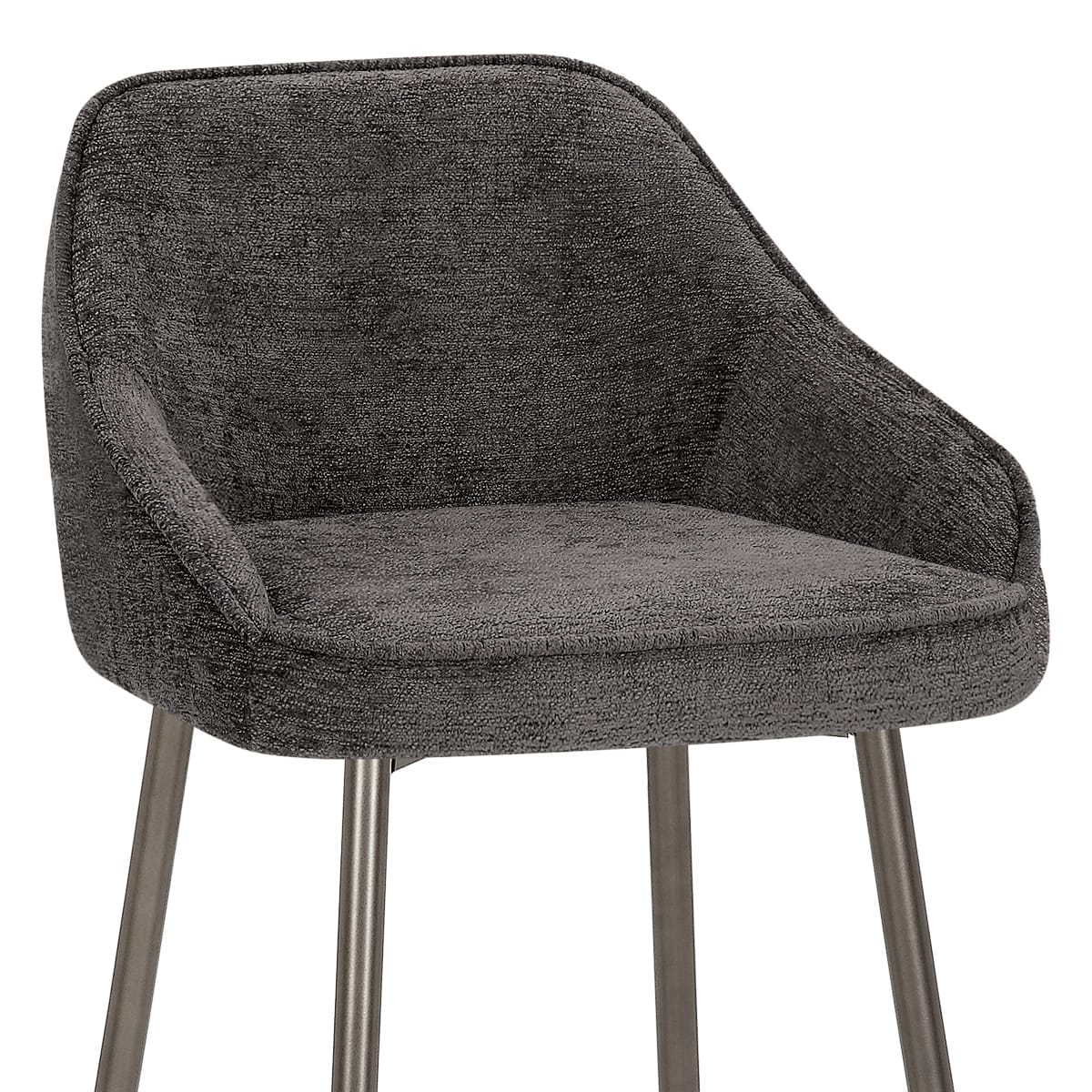Sgabello Tessuto - Cairns Grigio scuro