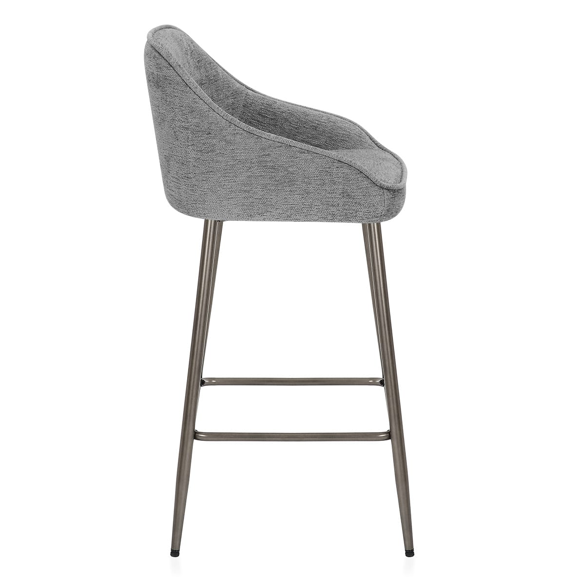 Sgabello Tessuto - Cairns Grigio