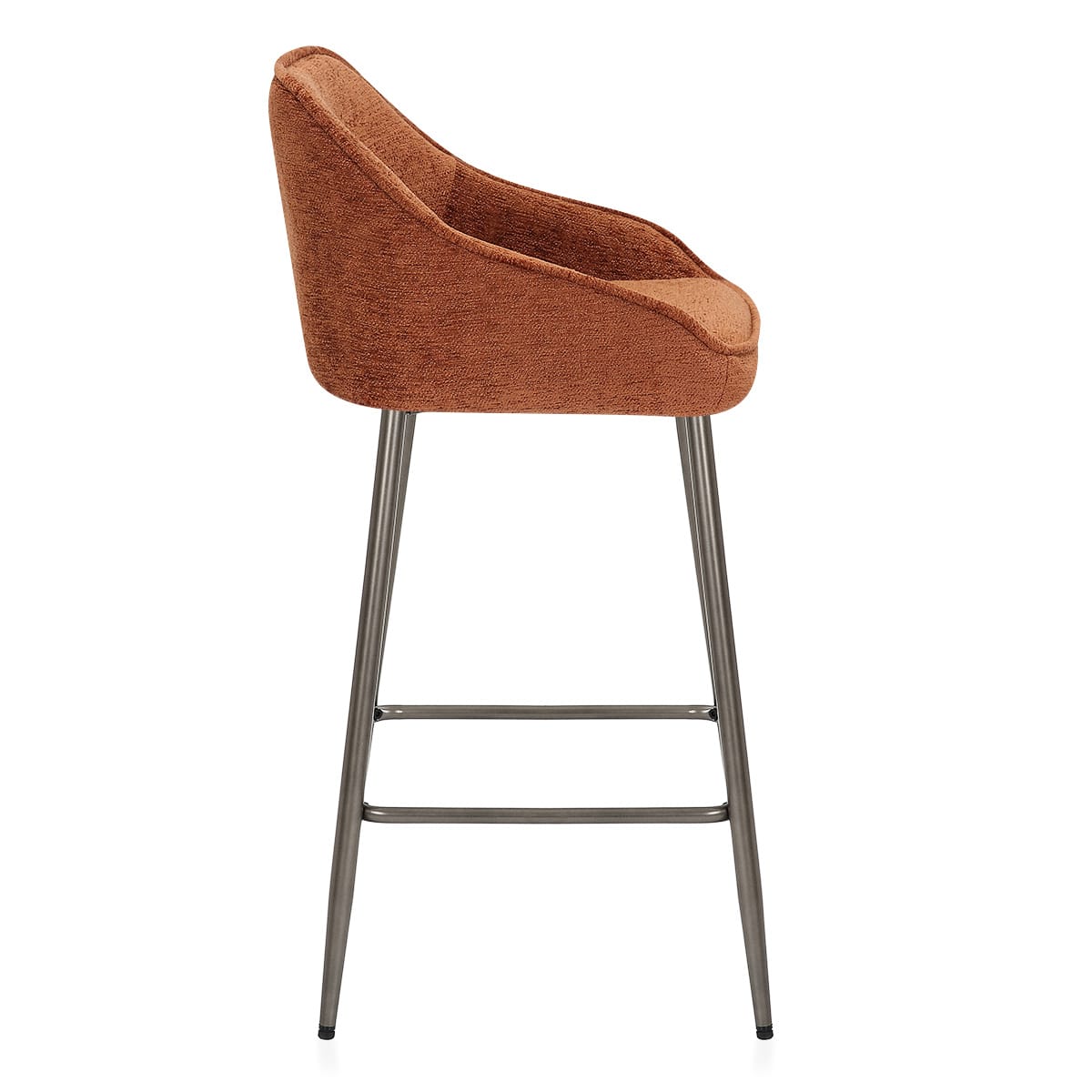 Sgabello Tessuto - Cairns Arancione