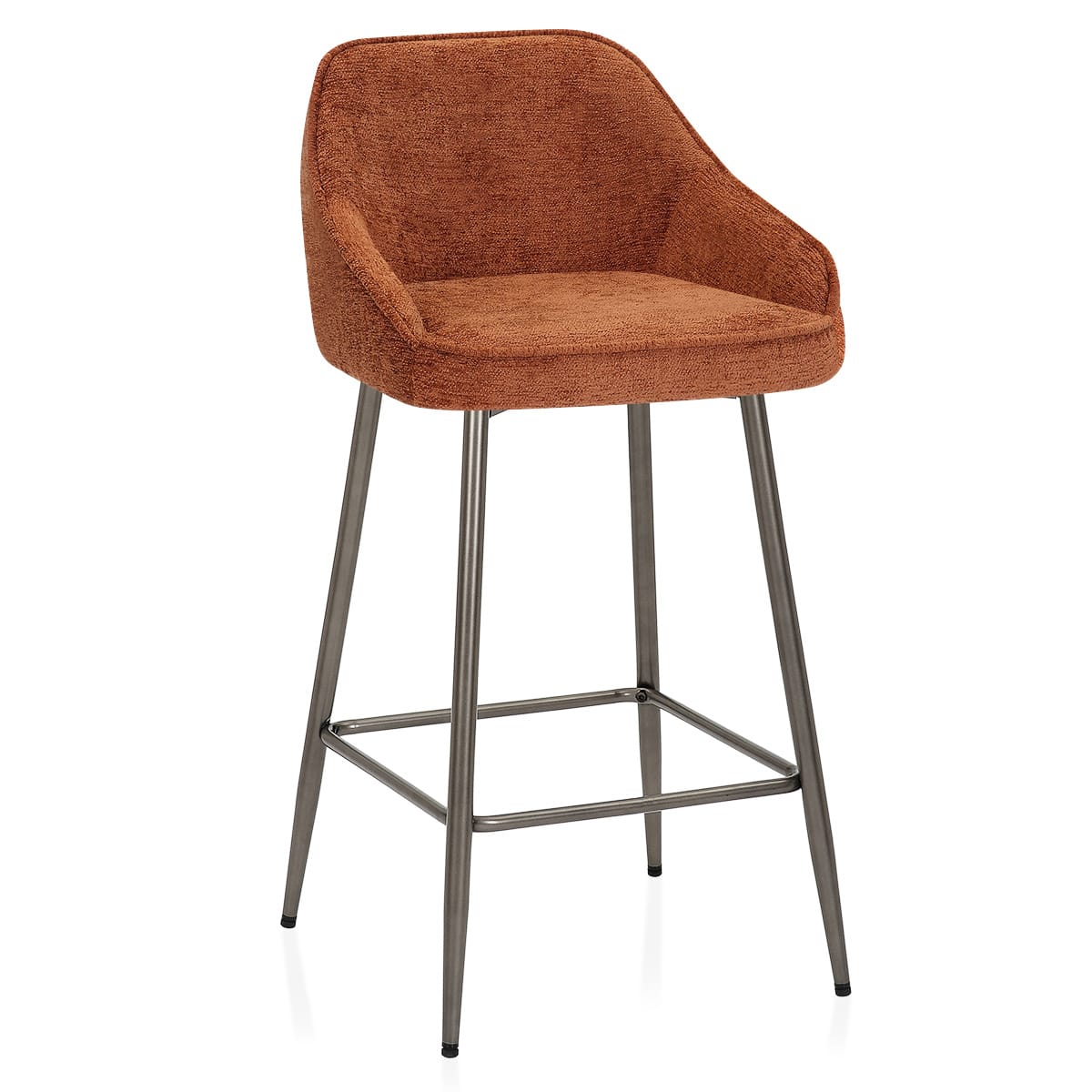 Sgabello Tessuto - Cairns Arancione