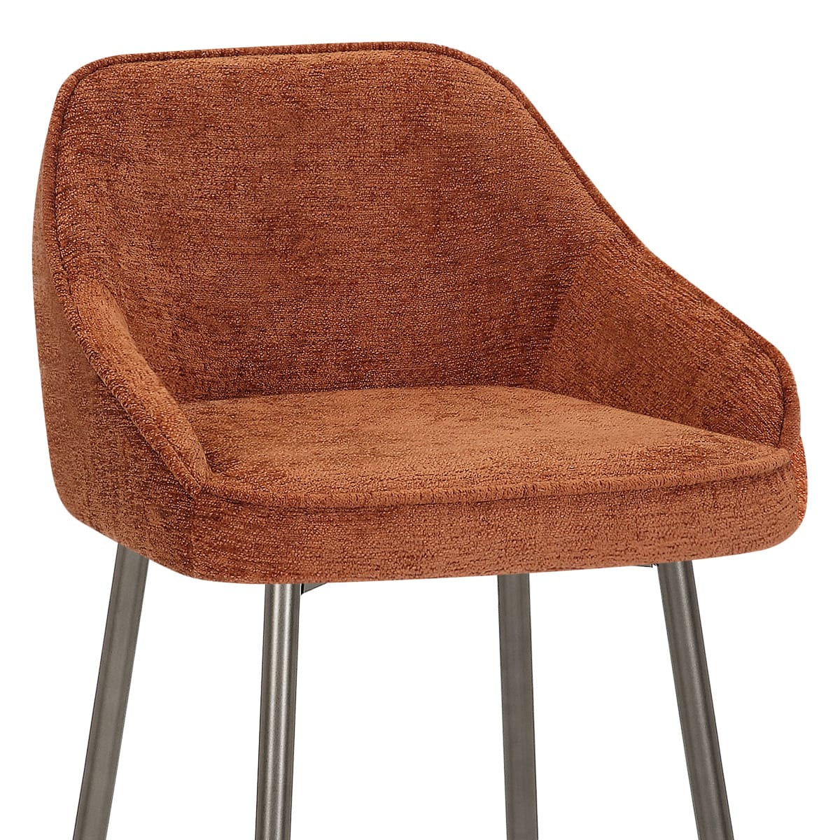 Sgabello Tessuto - Cairns Arancione