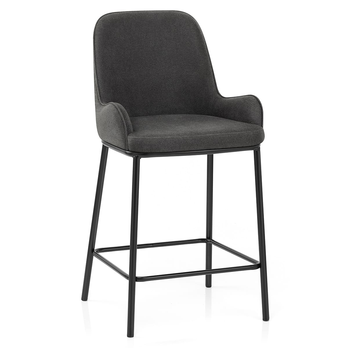 Sgabello Tessuto - Cameo Grigio scuro