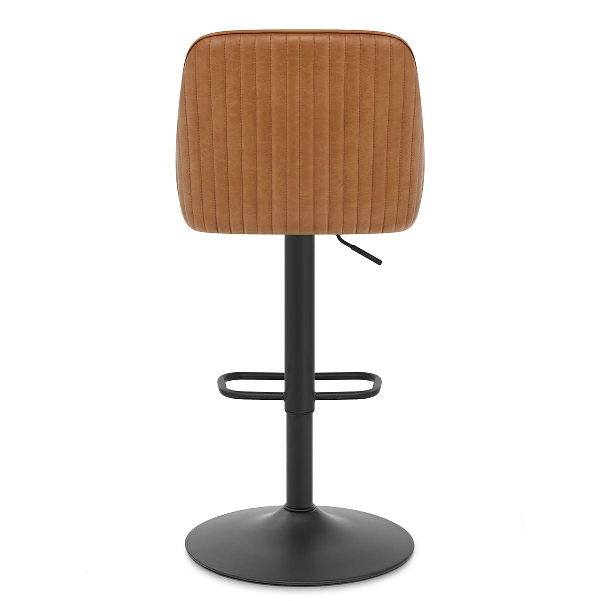 Sgabello Vera Pelle - Canberra Marrone