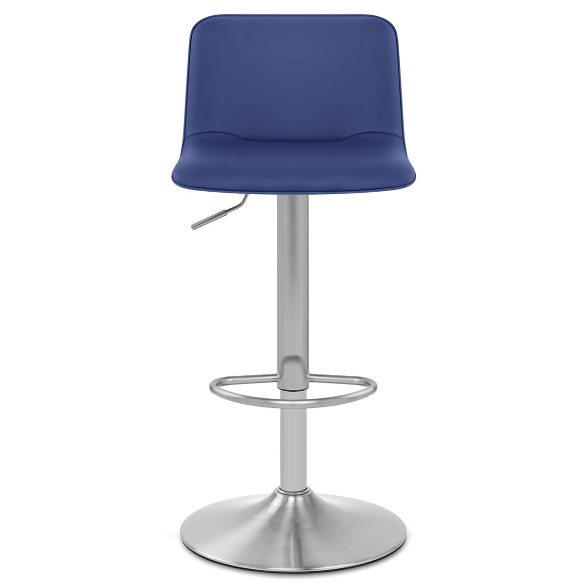 Sgabello Ecopelle Satinato - Cape Blu