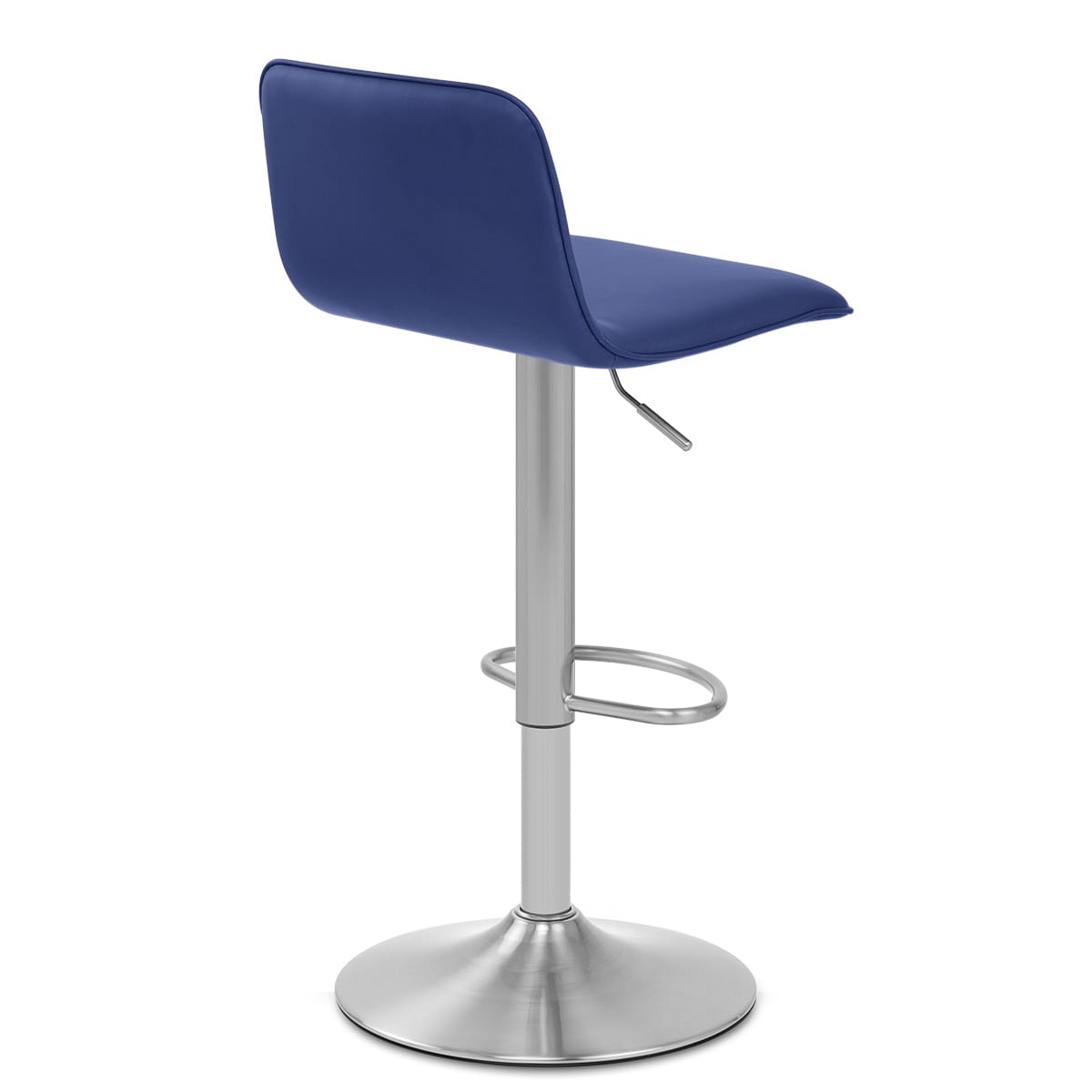 Sgabello Ecopelle Satinato - Cape Blu