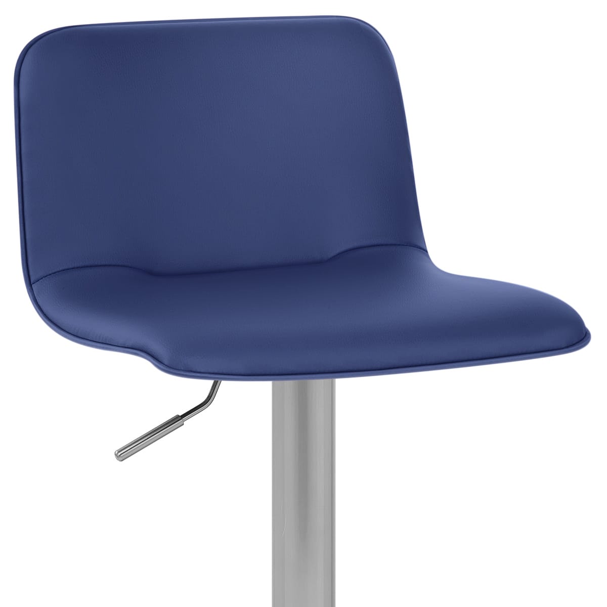 Sgabello Ecopelle Satinato - Cape Blu