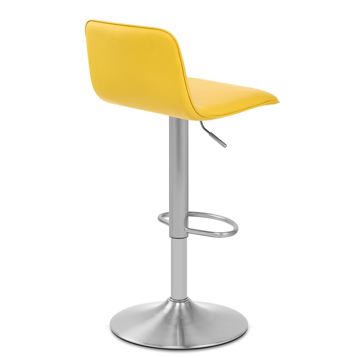 Sgabello Ecopelle Satinato - Cape Giallo