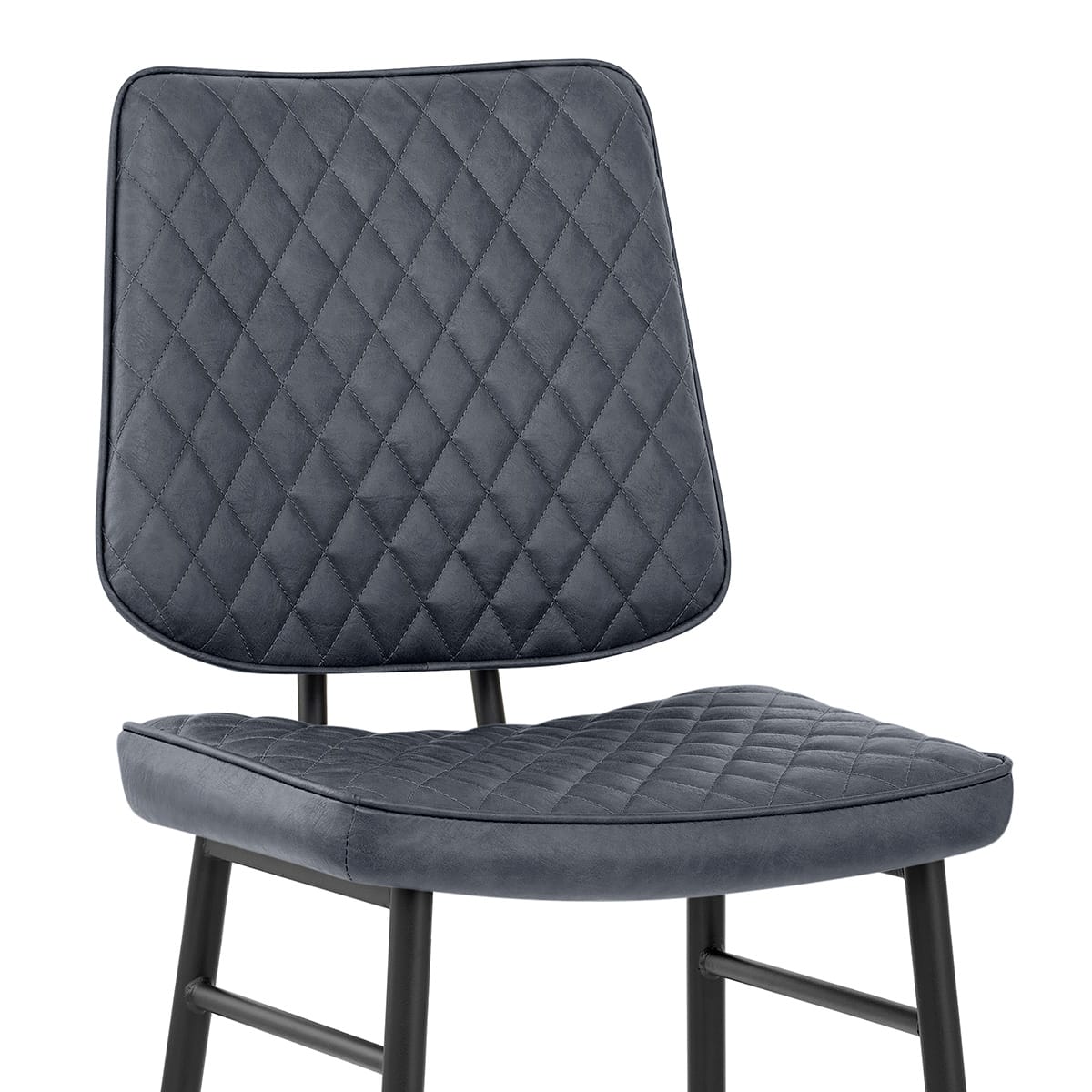 Sgabello Ecopelle - Caprice Blu