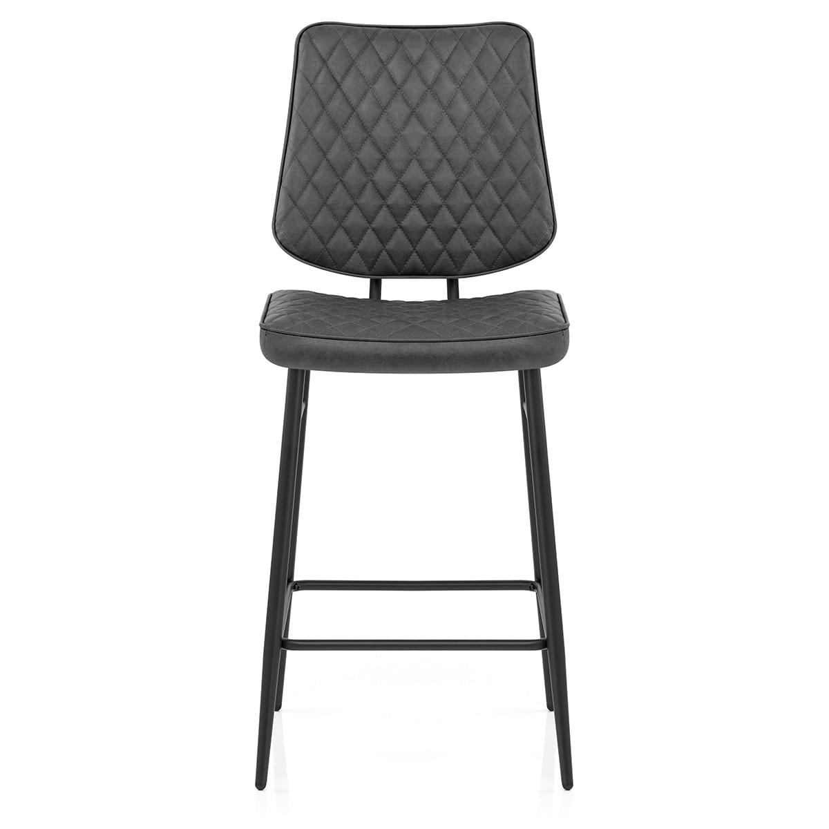Sgabello Ecopelle - Caprice Grigio