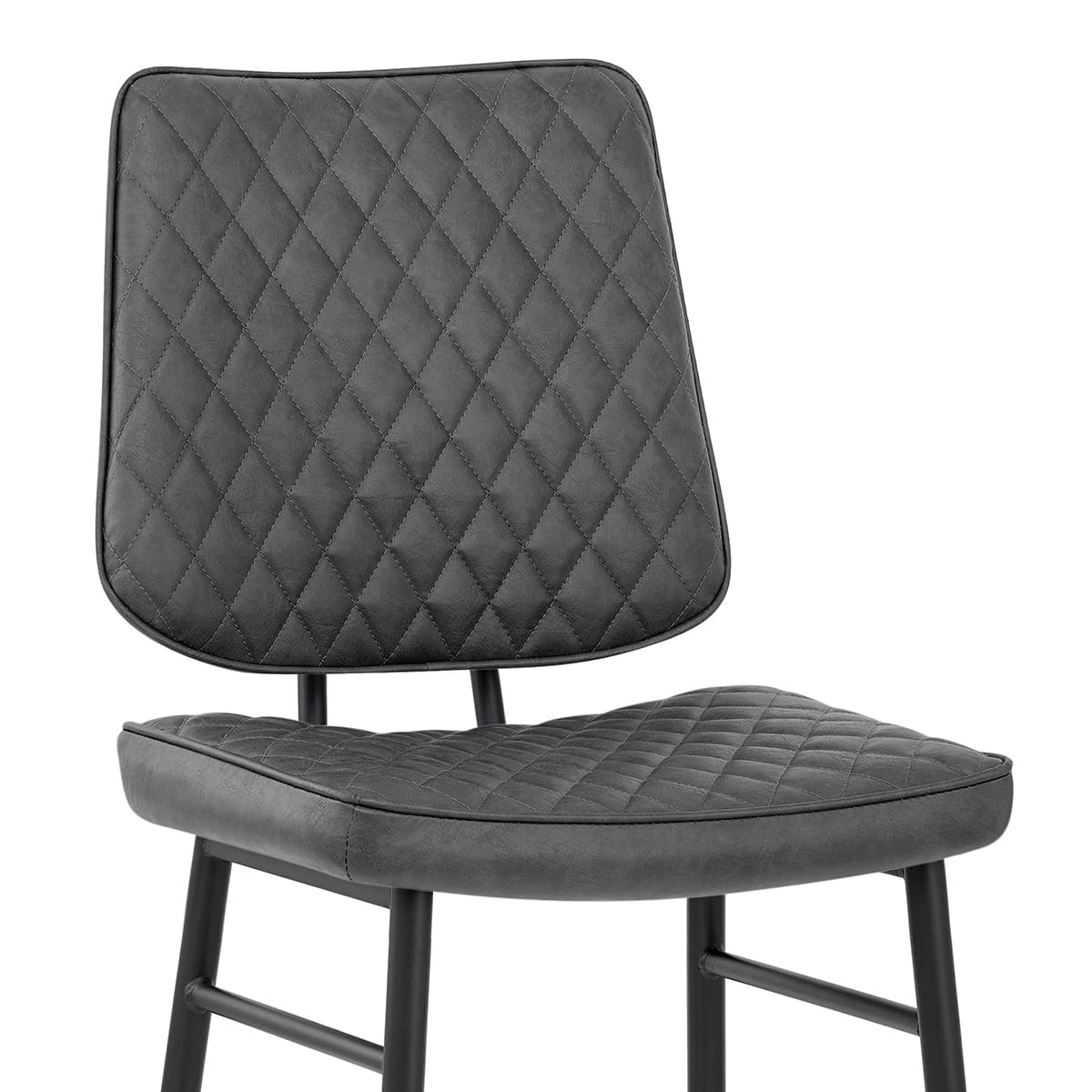 Sgabello Ecopelle - Caprice Grigio