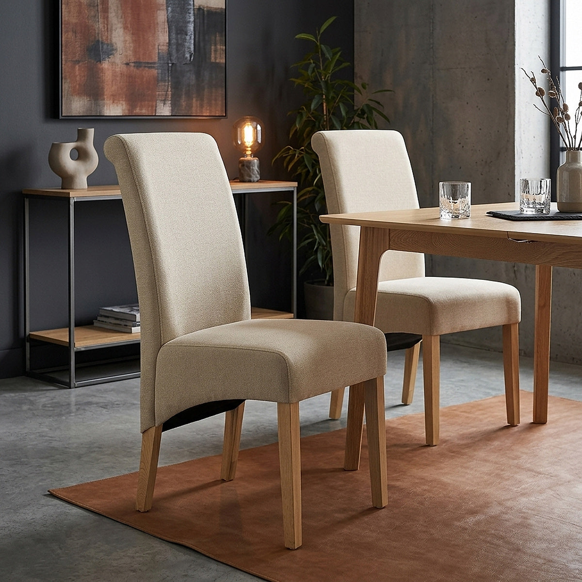 Sedia Tessuto Legno - Carlo Crema