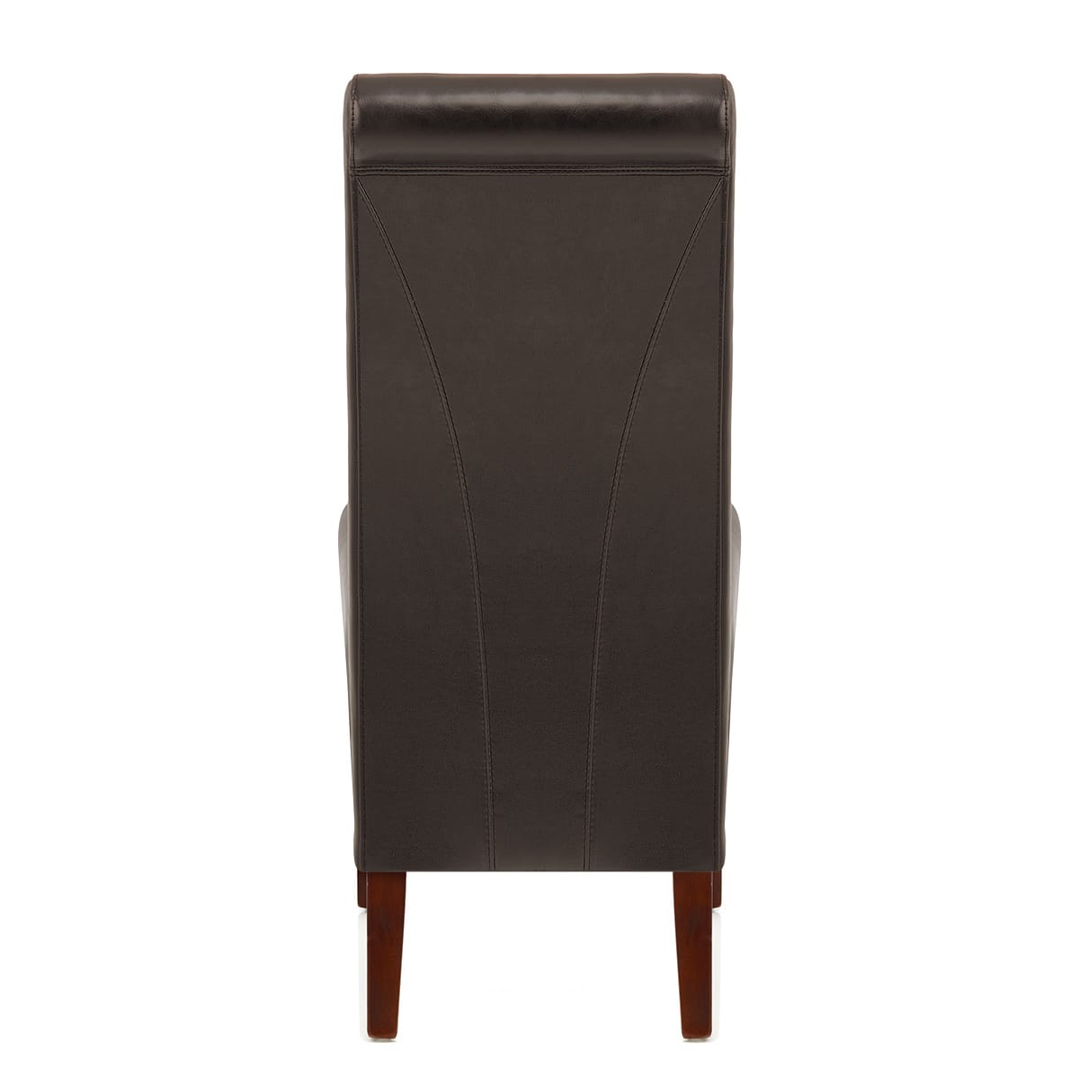Sedia Pelle rigenerata Legno - Carlo Noce Marrone