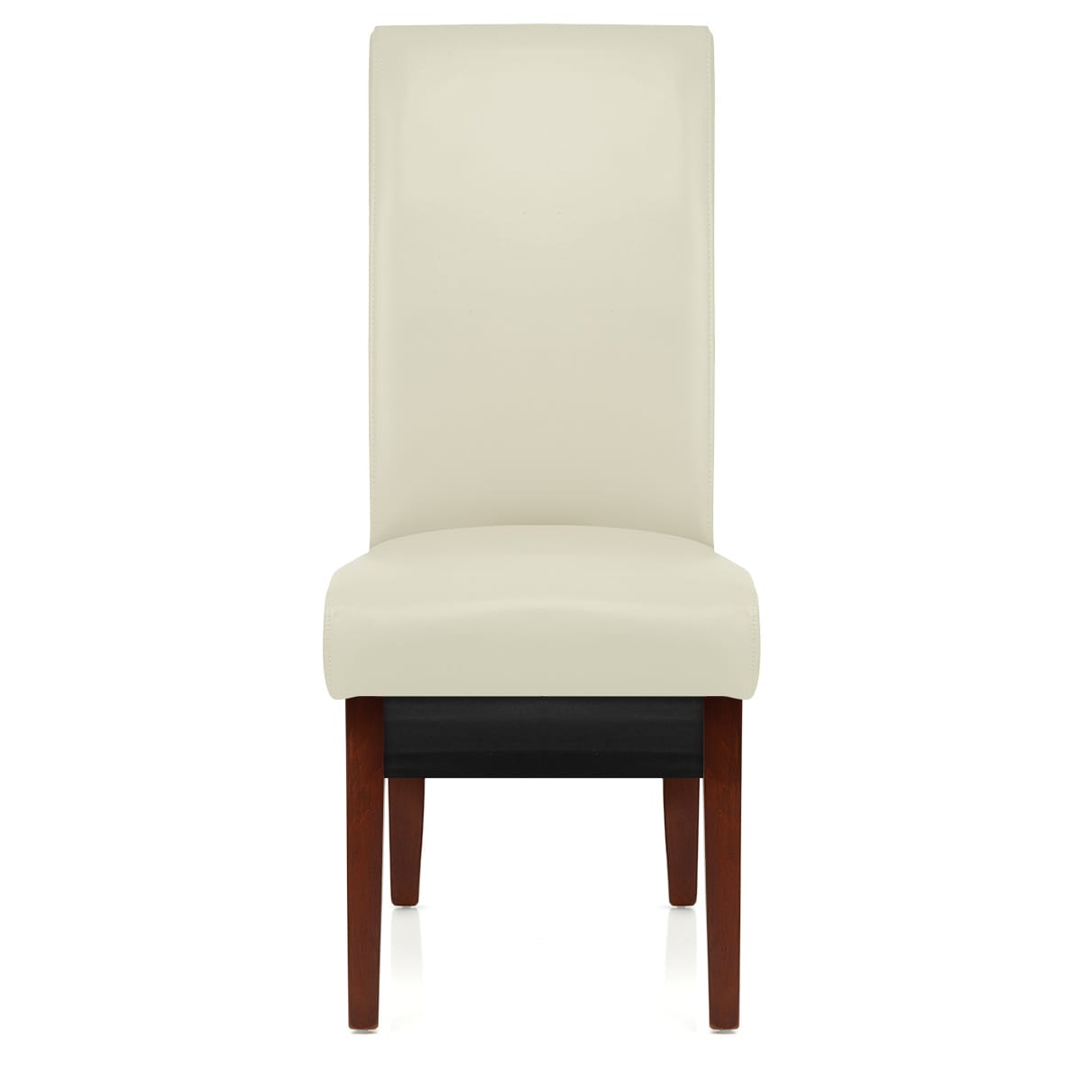 Sedia Pelle rigenerata Legno - Carlo Noce Crema