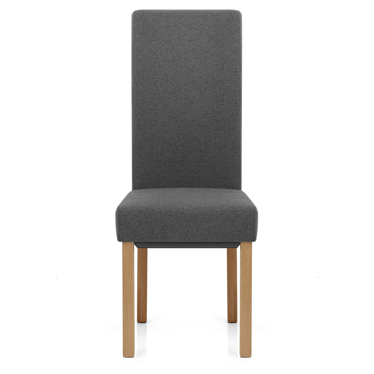 Sedia Tessuto Legno - Carolina Grigio scuro