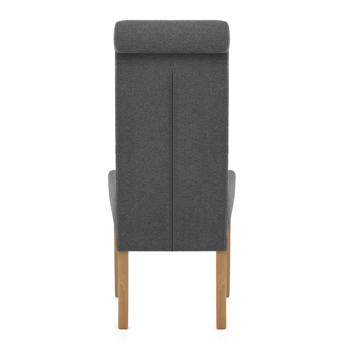 Sedia Tessuto Legno - Carolina Grigio scuro