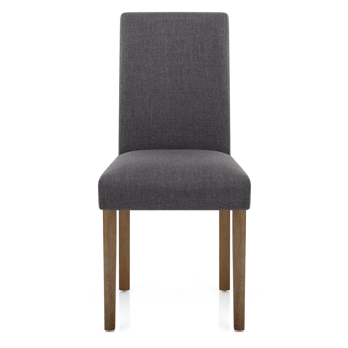 Sedia Tessuto Legno - Chicago Grigio scuro