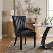 Sedia da pranzo Legno - Chiltern Nero
