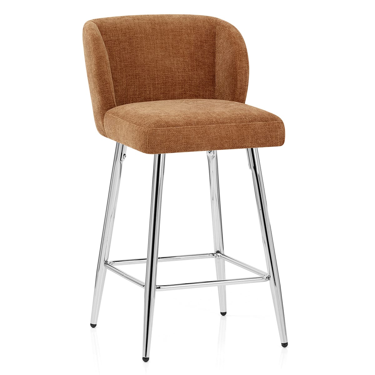 Sgabello Tessuto - Coast Marrone