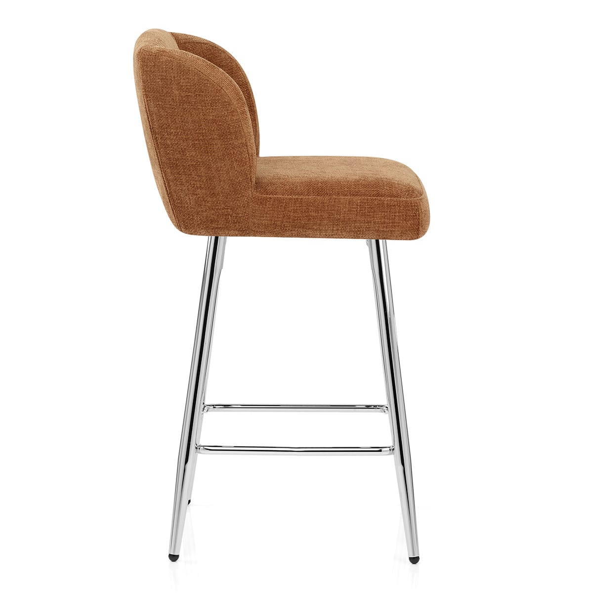 Sgabello Tessuto - Coast Marrone