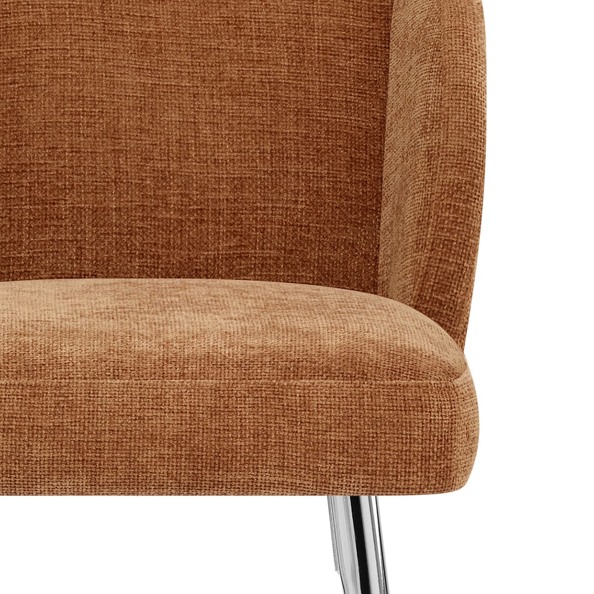 Sgabello Tessuto - Coast Marrone
