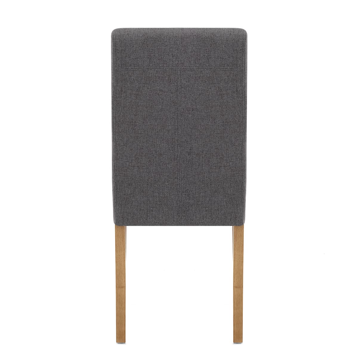 Sedia Legno Tessuto Quercia - Columbus Grigio