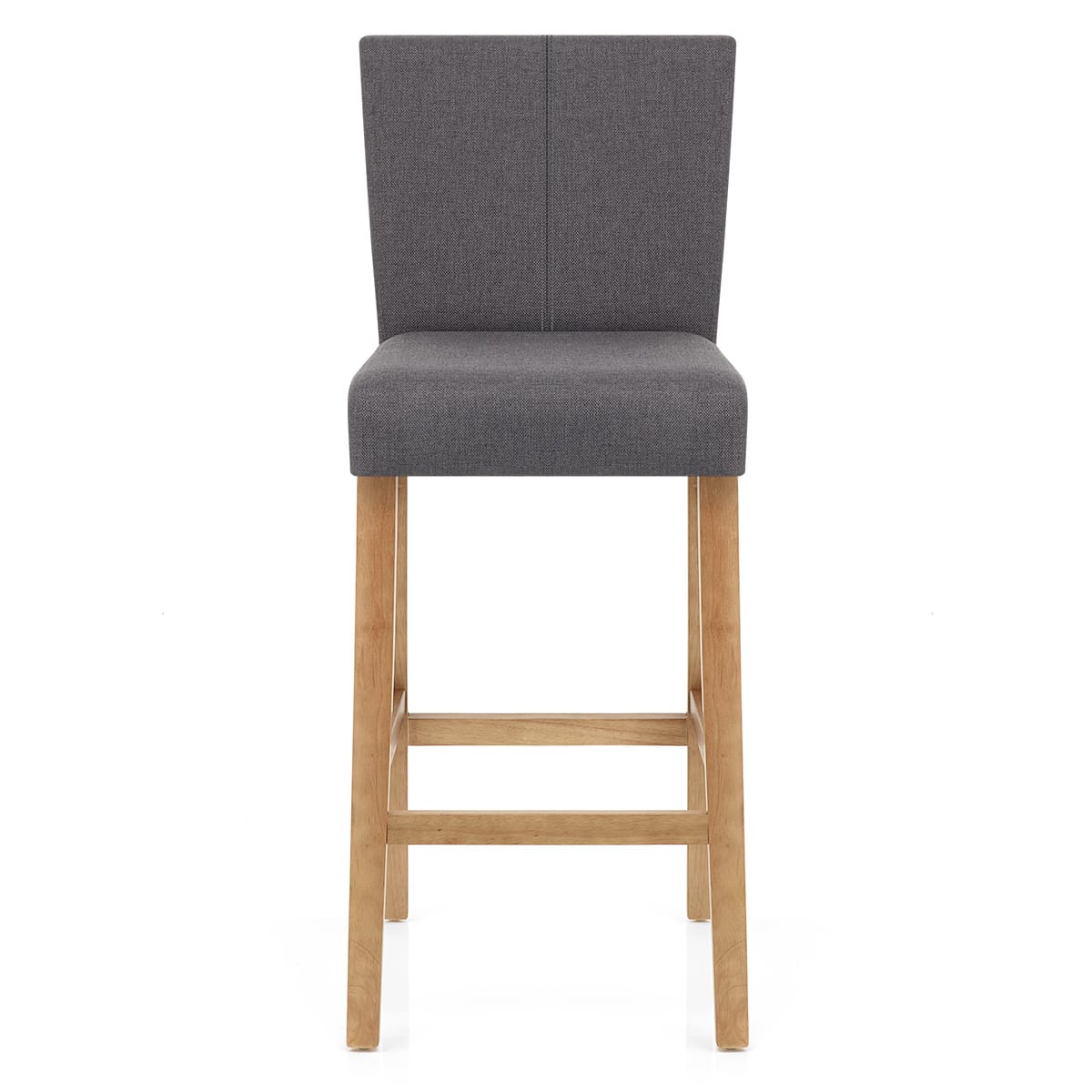 Sgabello Tessuto Rovere - Cornell Grigio