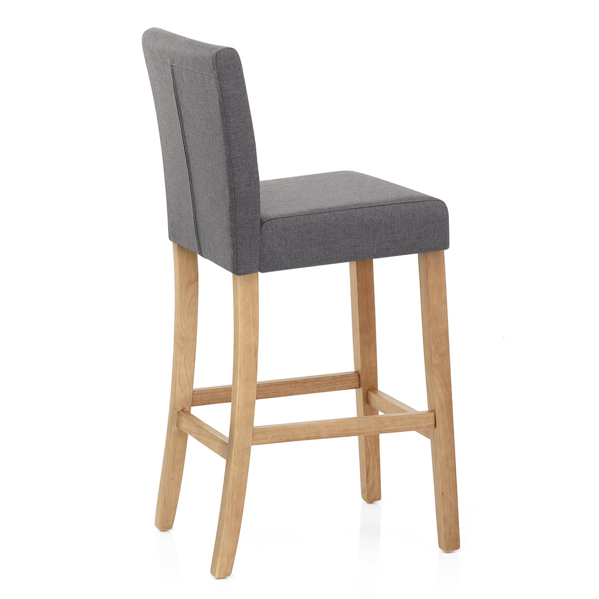 Sgabello Tessuto Rovere - Cornell Grigio