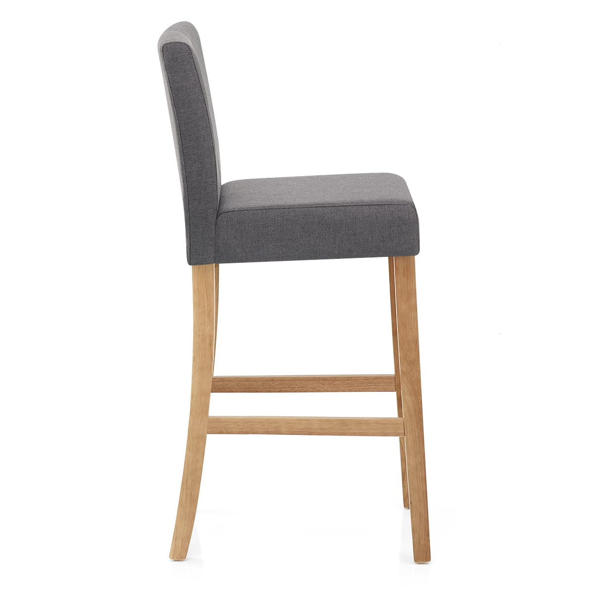 Sgabello Tessuto Rovere - Cornell Grigio