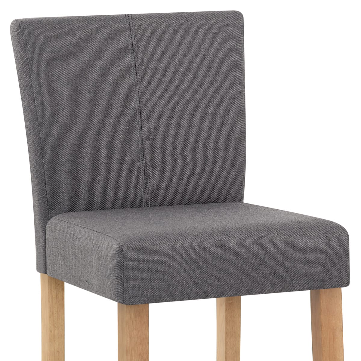 Sgabello Tessuto Rovere - Cornell Grigio