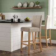 Sgabello Tessuto Rovere - Cornell Talpa