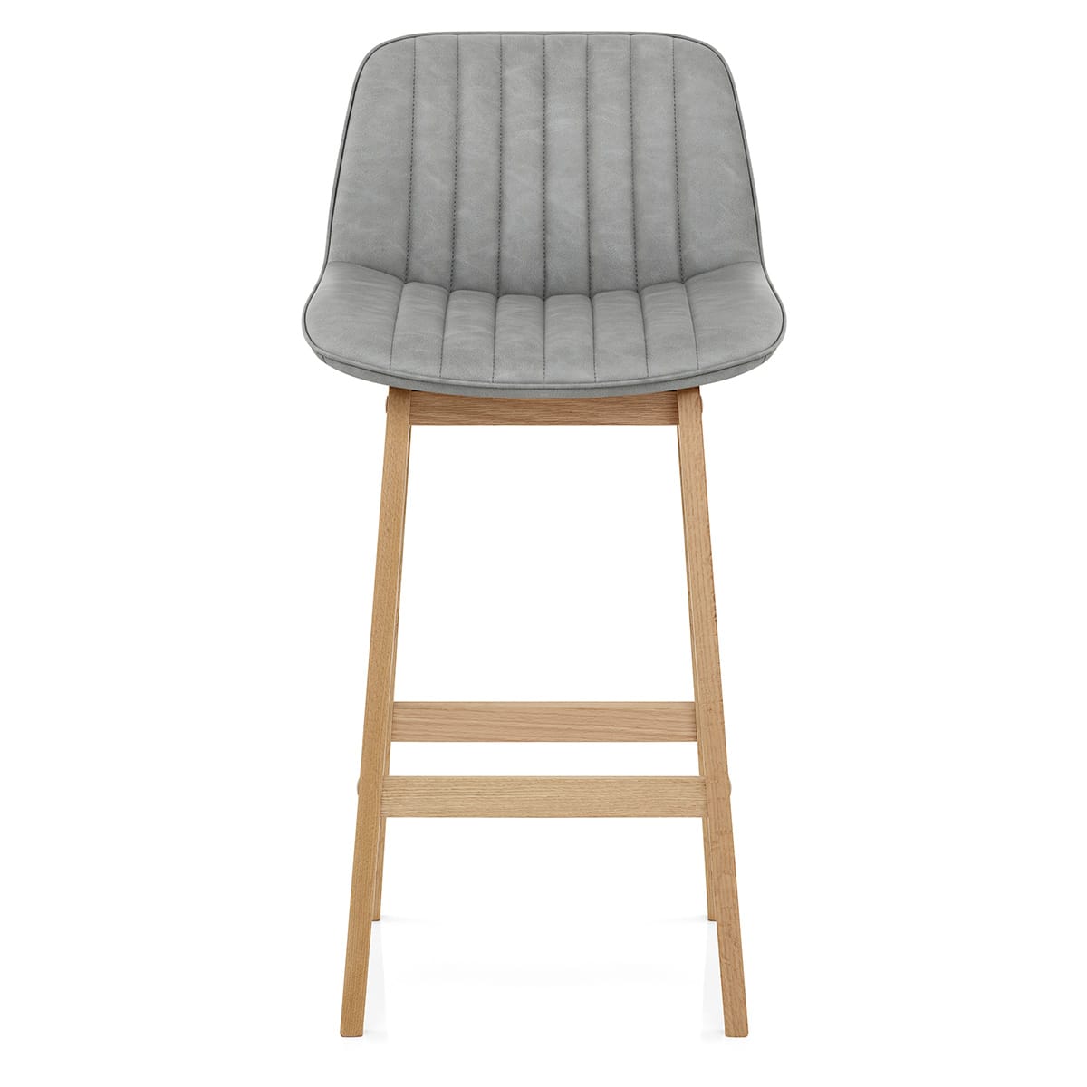 Sgabello Ecopelle - Cove Grigio