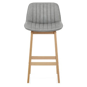 Sgabello Ecopelle - Cove Grigio